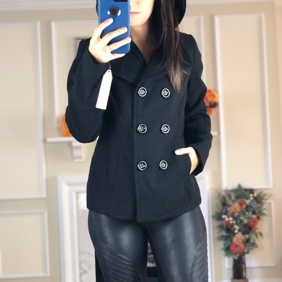 American Rag Jackets & Blazers - American Rag Double Breasted Pea Coat NWT, S